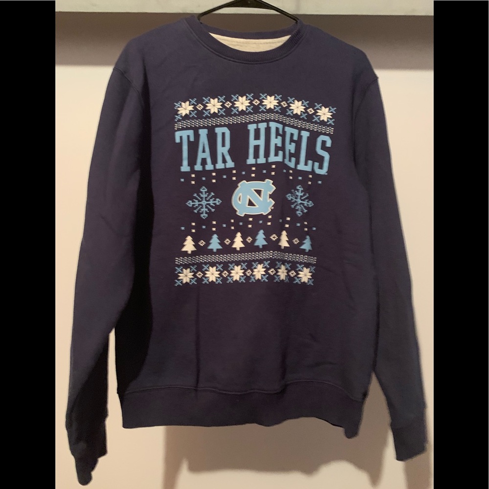 NC State Tar Heels Christmas Sweater Crewneck